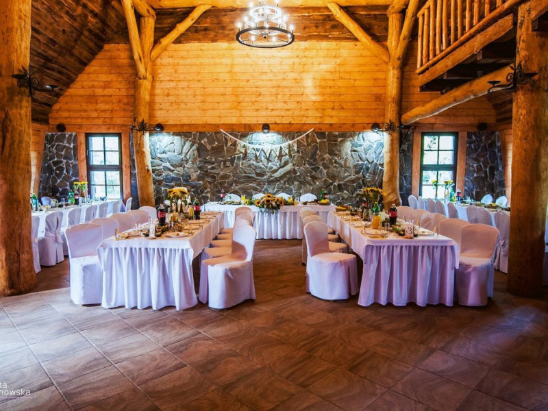 karczma-rzadza-rustykalna-sala-bankietowa zdjęcie prezentacji gdzie wesele